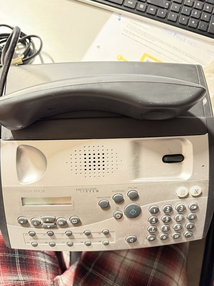 Swisscom Telefoni: Swisscom Classic MX76, ein Multifunktionsgerät, das Telefon, – Usato da Goldach venduto da toverlani64