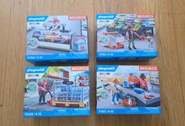 Playmobil Migros Mania Special Edition – 4 Sets NEU