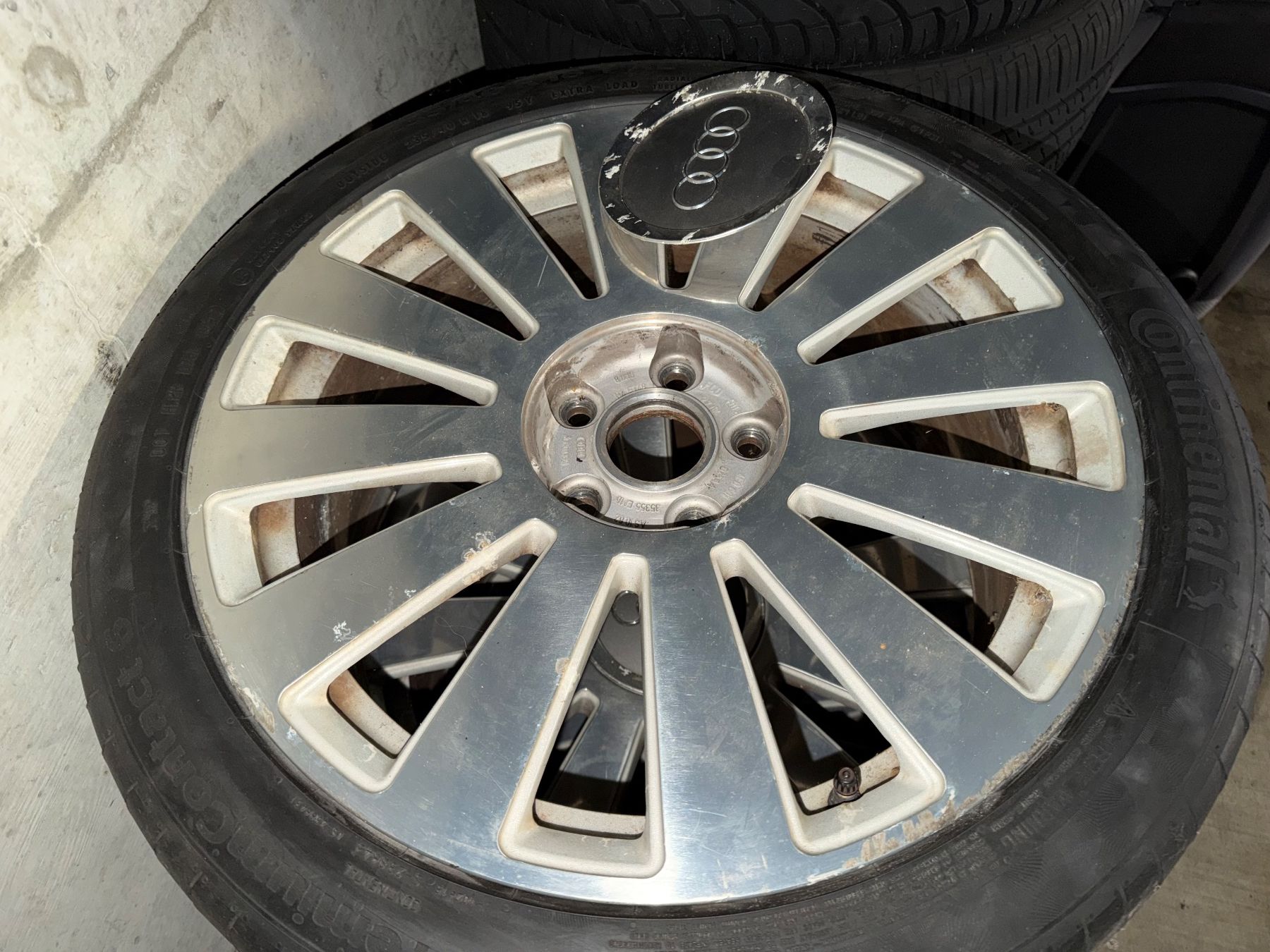 Audi Pneumatici & Ruote complete: Audi Original 18 Zoll Räder – Usato da Kloten venduto da Rs2js 2