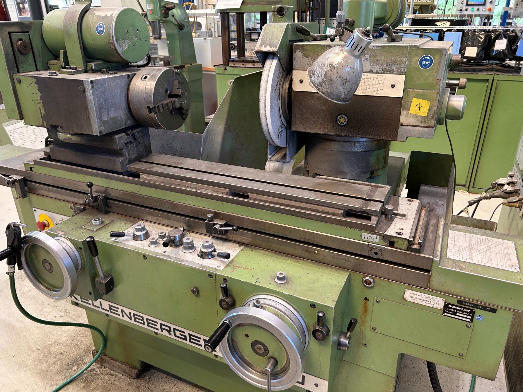 Tutte le macchine: KELLENBERGER U 600 Rundschleifmaschine – Usato da Münchenstein venduto da fransch 6
