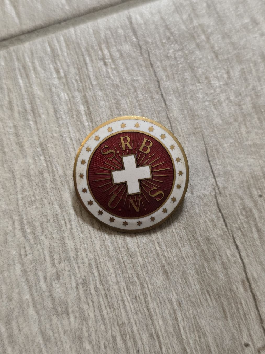 Plaquettes & Badges: SCHWEIZER RADFAHRER-BUND S.R.B/ U.V.S – D'occasion à Dorf par Echo_Elements
