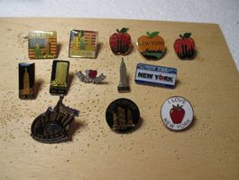 New York USA Amerika Pin Sammlung