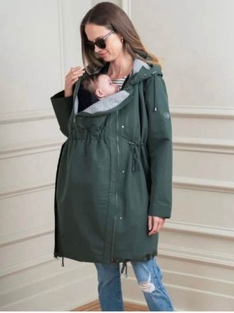Seraphine Mama+Baby Parka, Navy Blue, Lightweight