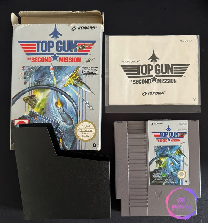 Nes   Top Gun The Second Mission *ovp* 