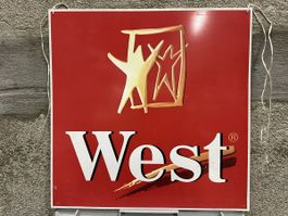West Zigaretten Werbung Reklame