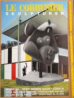 LE CORBUSIER, Ausstellungsplakat, Skulpturen, Zürich 1985