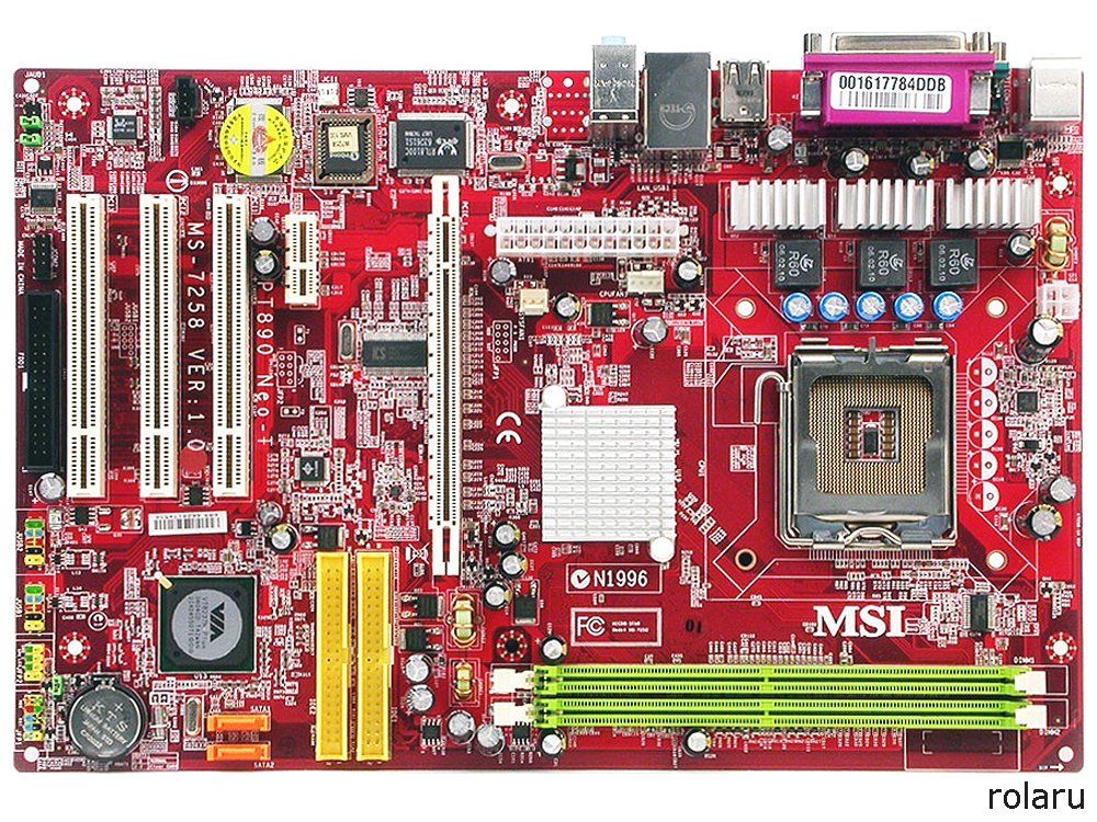 MSI Schede madri: MSI PT890 Neo-F - LGA 775 – Usato da Baden venduto da Rolaru