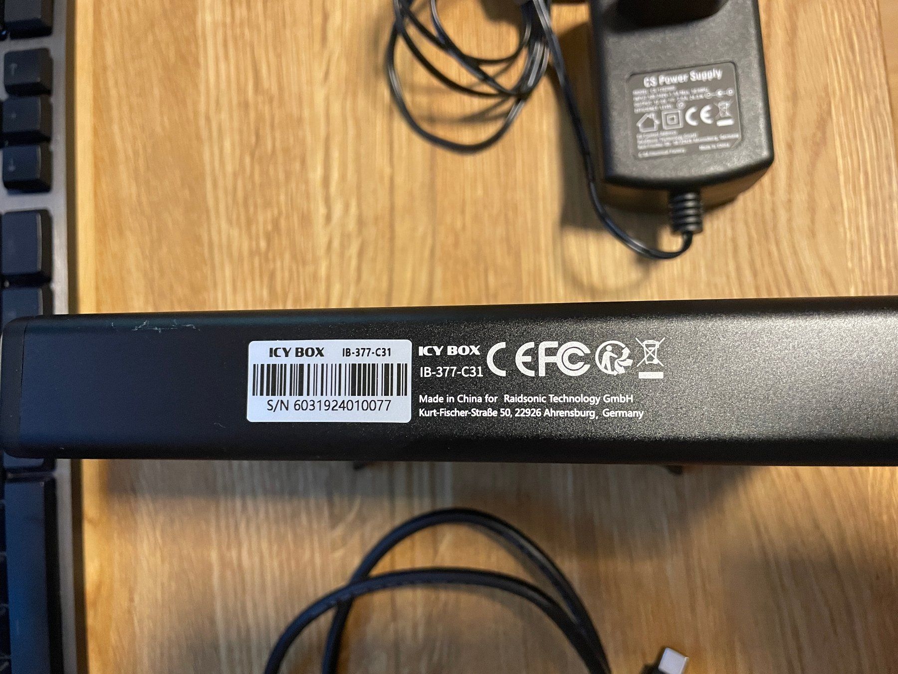 Dischi rigidi: Externes Festplattengehäuse USB 3.1 Icy Box – Usato da Herisau venduto da Zowie 1