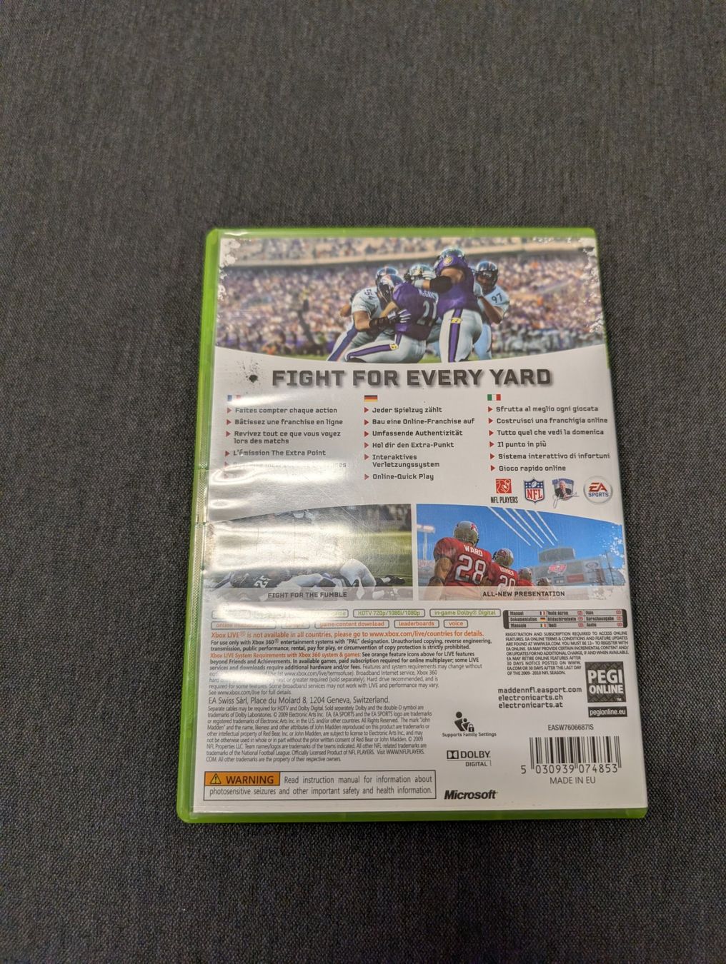 Giochi: Madden NFL 10 Microsoft Xbox 360 – Usato da Giubiasco venduto da Ticinerd 1