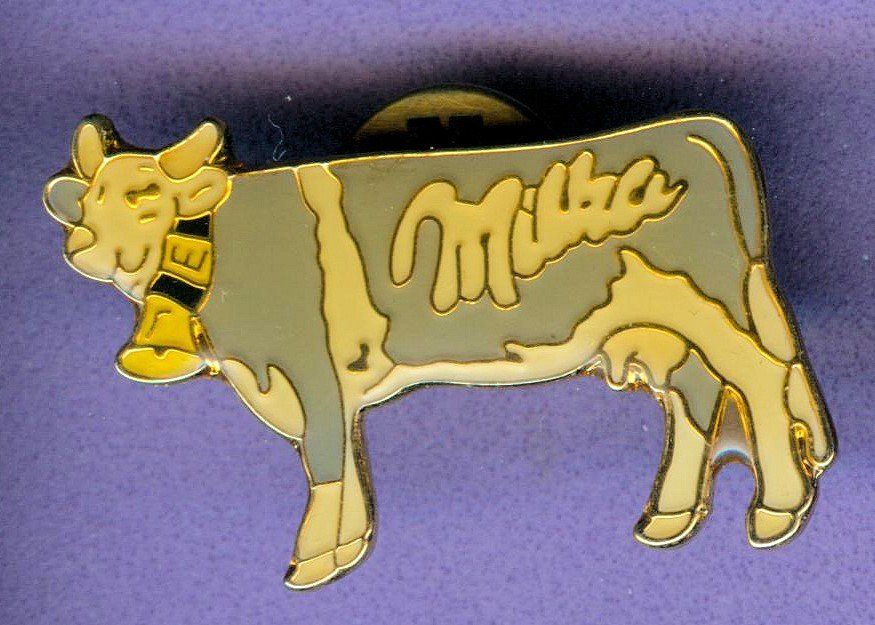Placchette & Badge: Milka  Lila Kuh – Usato da Winterthur venduto da Sammleroase
