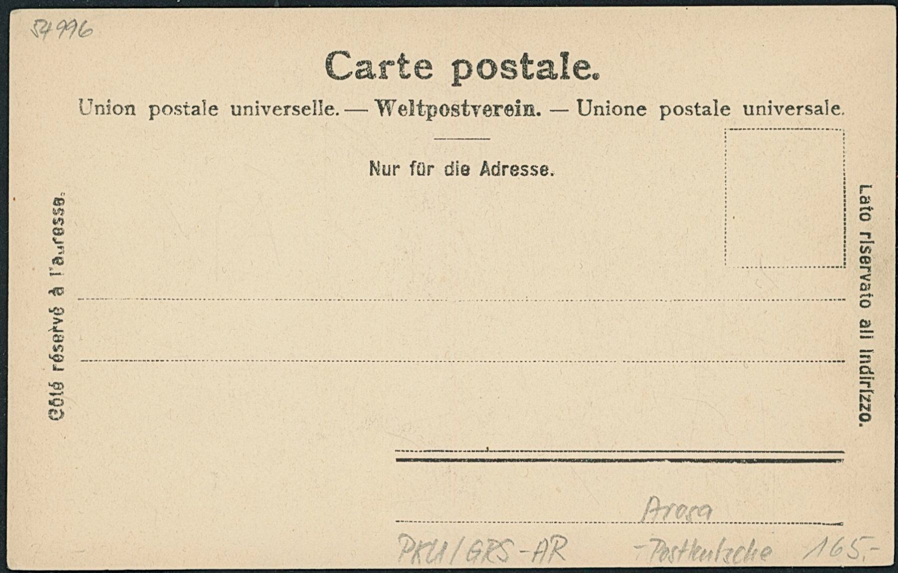 Cartoline postali: GRS Arosa - Postkutsche – Nuovo (secondo la descrizione) da Schindellegi venduto da leecollect 1