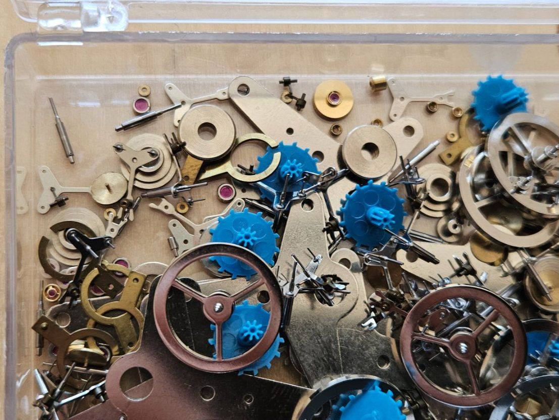 Montres: Diverse Uhrwerk Komponenten zum Basteln ect. – D'occasion à Lenk im Simmental par oli66661 3