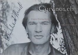 Burkhard Driest (1939-2020) Schauspieler - sign. Foto