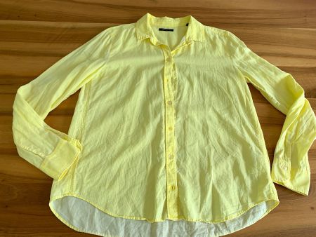 MARC O'POLO sonnengelbe Hemdbluse Grösse 38 wie NEU
