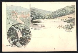Pleigne, Lützel, Wasserfall, Lützelsee