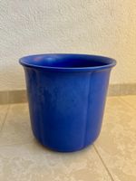 Big Blue Flower Pot