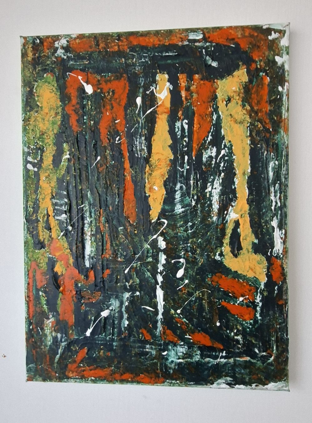 Gemälde: Abstraktes Gemälde, Kunstwerk,handmade 30×40 – Neu (gemäss Beschreibung) aus Riehen von Steinbock1970 1