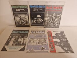 iron maiden fan Club Magazine hefte Sammlung  80er