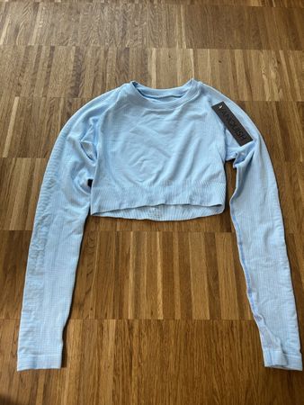 Vanquish Fitness - Hellblau Sport Oberteil, Grösse S, neu