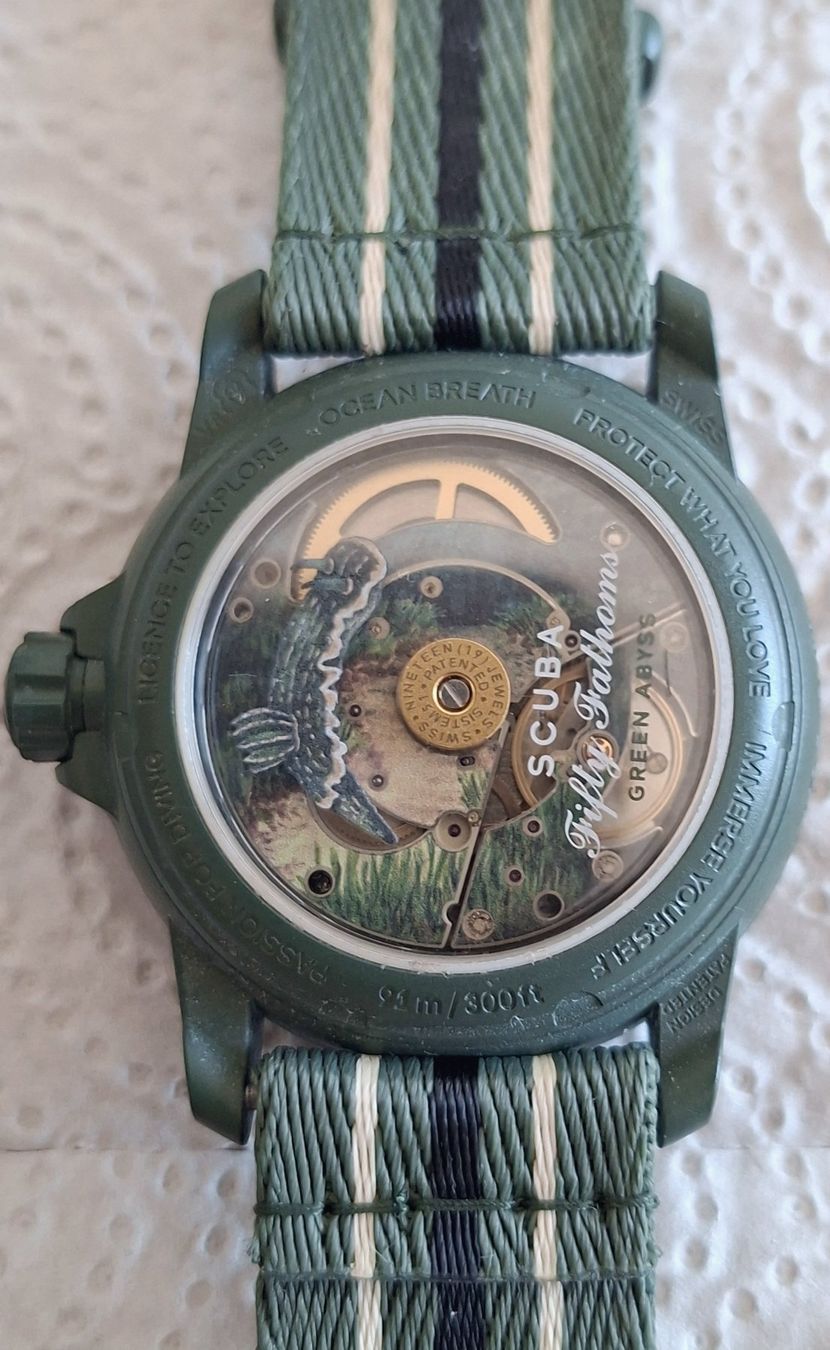Swatch Montres: Swatch x Blancpin green abyss – D'occasion à Lausanne par nieriker 3