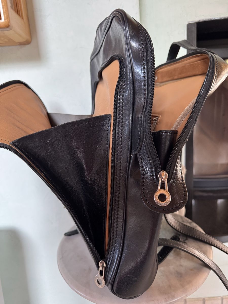 Sacs à dos: Laptoptasche / Rucksack Leder Schwarz – Neuf (Voir description) à Therwil par rowe-spezial 3