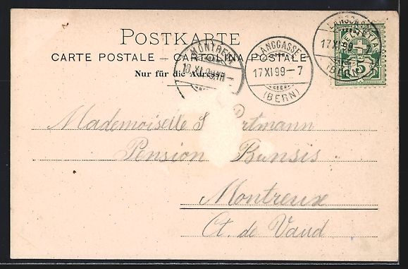 Cartoline postali: Bern, Studerstein, Kinder vor Pavillon – Usato da Berlin venduto da bartko-reher 1