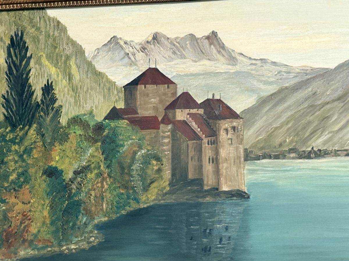 Gemälde: Öl auf Leinwand - E. Jsliker 1940 – Gebraucht aus Solothurn von NUVICO 4