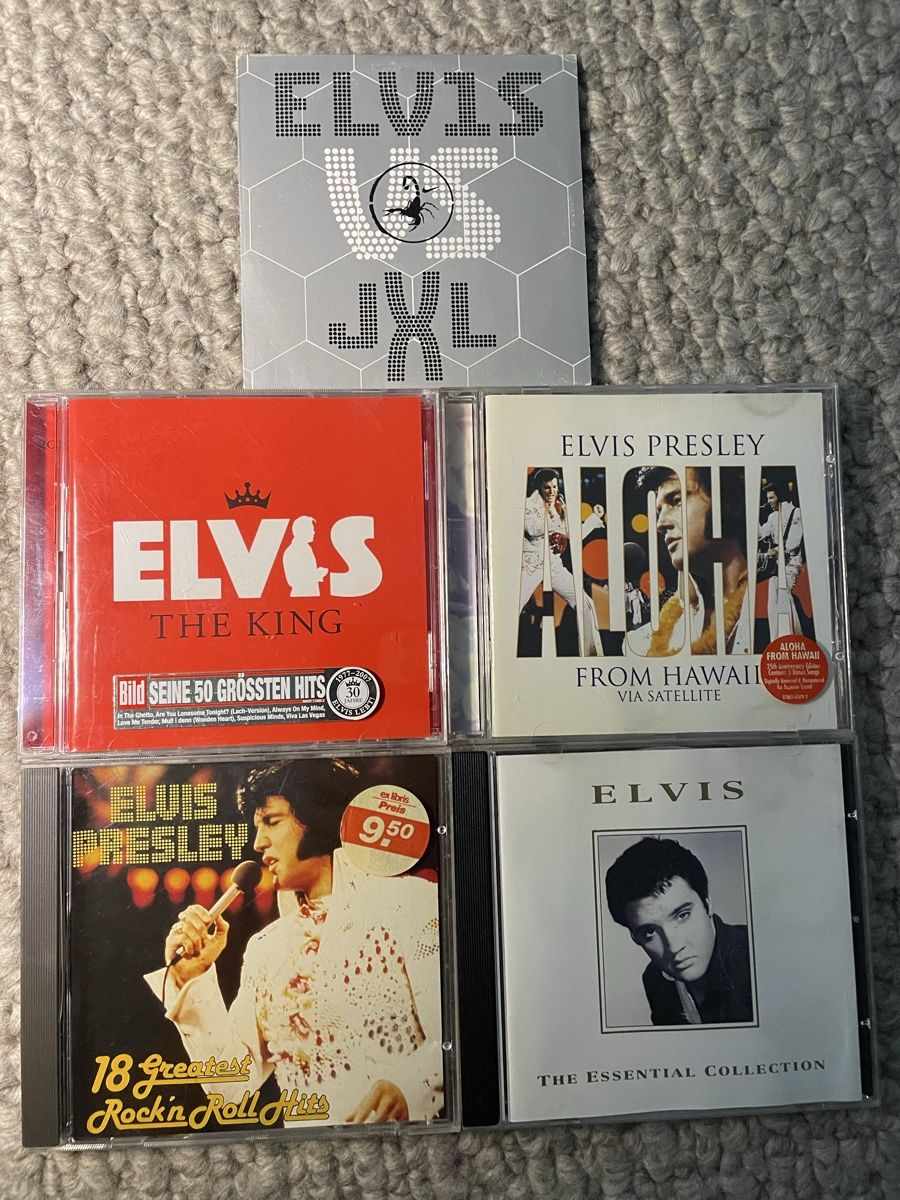 CDs: 5x Elvis Presley  – Neu (gemäss Beschreibung) aus Reinach AG von trigger7811