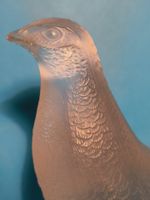 Lalique France Partridge Rebhuhn Vogel Glas 17.5cm