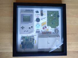 Nintendo Game Boy Classic Rahmen Display - Retro Gaming Deko