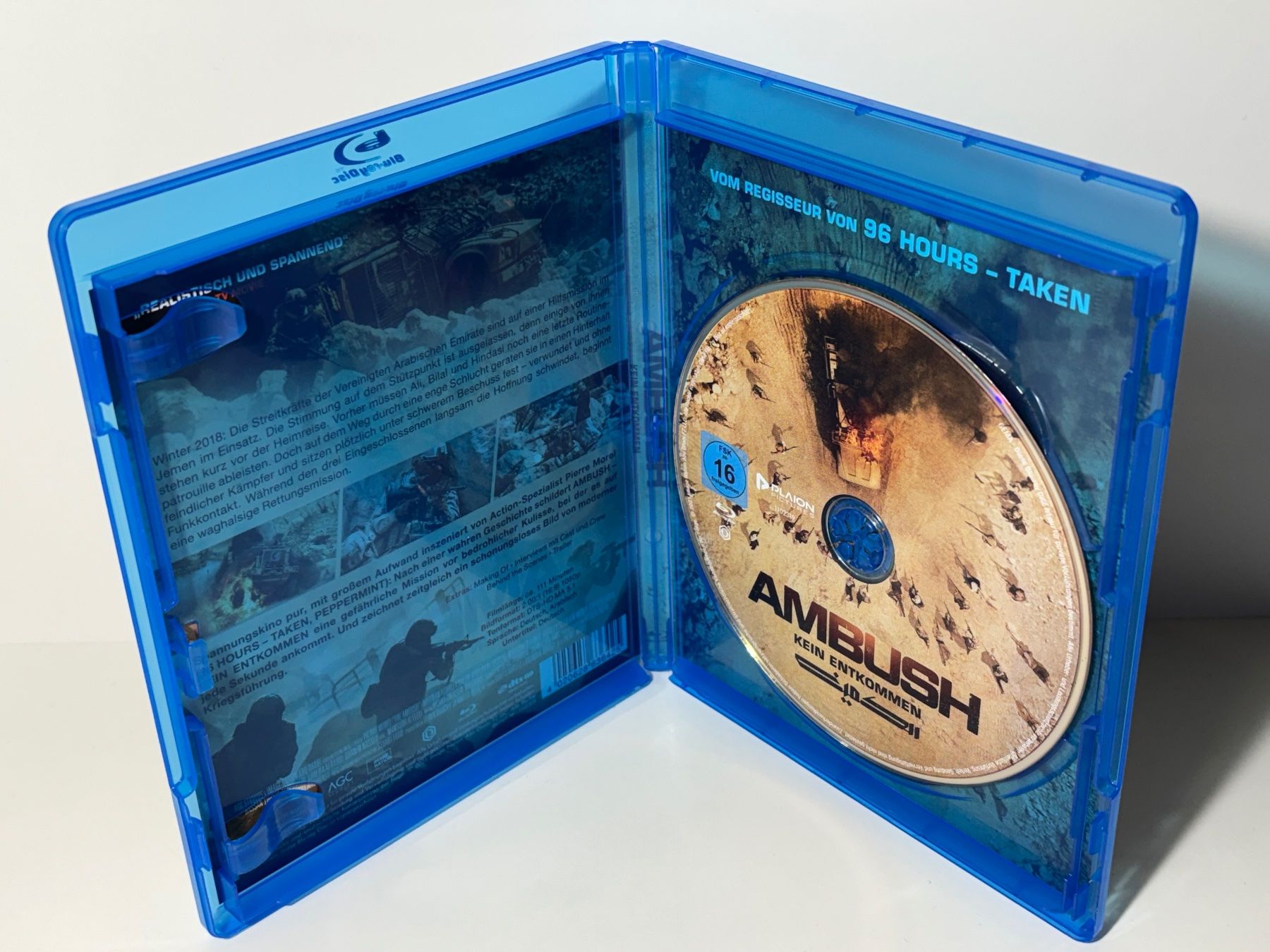 Tutti i DVDs: Ambush - Kein Entkommen Blu Ray – Usato da Wilderswil venduto da Sstriker 2