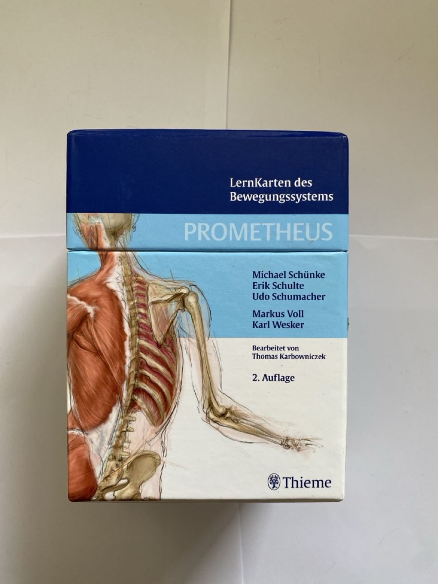 Libri: Prometheus LernKarten des Bewegungssystems – Usato da Zürich venduto da joyjoy7
