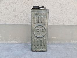 alter BP TYPE 17 PETROL ZÜRICH Kanister Blechkanister Bidon