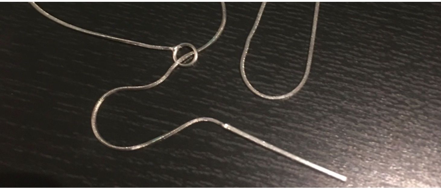 Catenine: Stylische Kette aus Metall - Farbe Gold ODER Silber ✨ – Nuovo (secondo la descrizione) da Basel venduto da La_Campanella 5