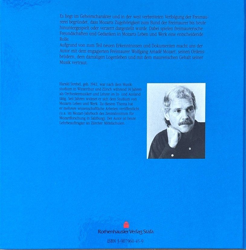 Libri: Der Freimaurer Wolfgang Amadé Mozart – Nuovo e nell'imballaggio originale da Sarnen venduto da Livres 1