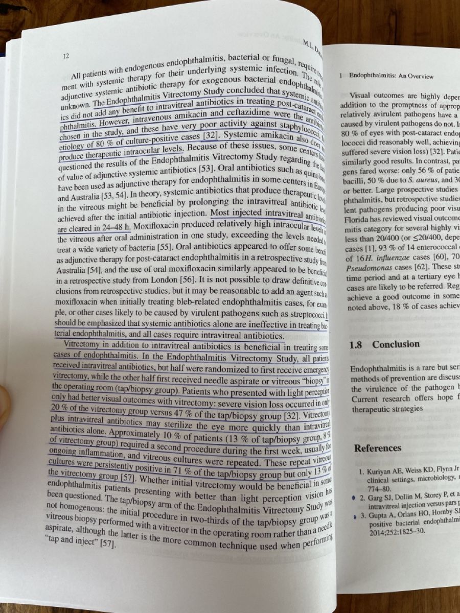 Bücher: Endophthalmitis – Gebraucht aus Baden von aja_7yjg 1