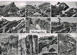 Säntisgebiet 10-Bilder-AK