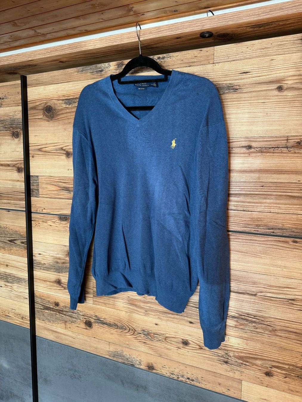 Ralph Lauren Maglioni & Felpe: Ralph Lauren Pullover, Blau, Pima Baumwolle, Gr. L – Usato da bioggio venduto da lenny023 1