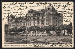 Genève, Hotel Bellevue, Quai du Léman
