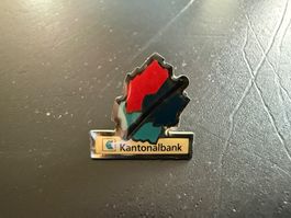 Kantonalbank Anstecknadel Pin Rarität Top Zustand Sammler