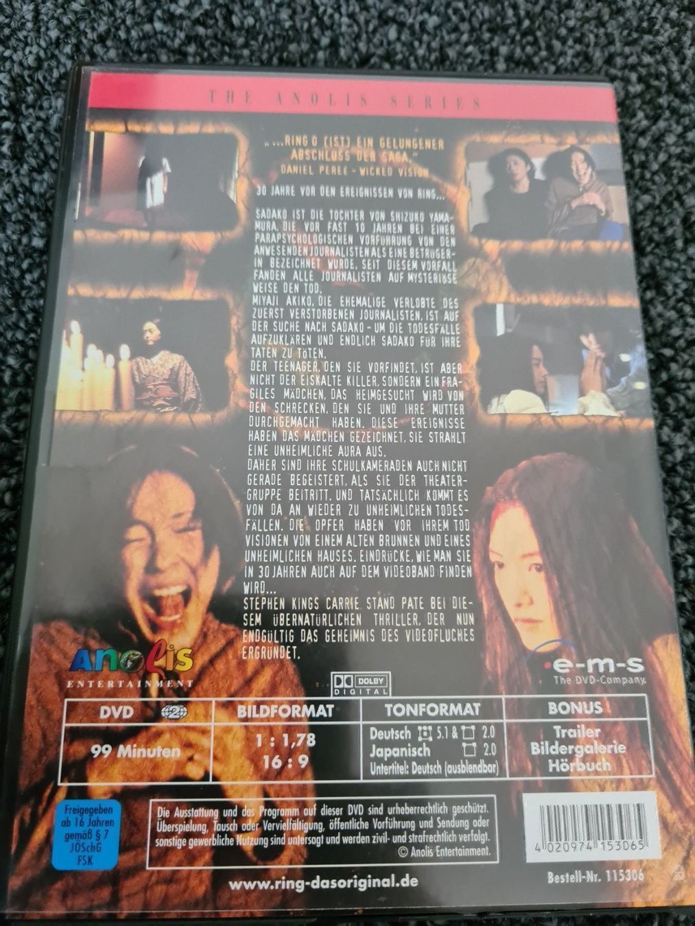 Tutti i DVDs: RING (8440) – Usato da Ruswil venduto da jan_bxl5 1