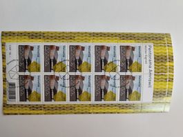 Kleinbogen Stiva da morts Vrin, Caminada, Ersttagsstempel