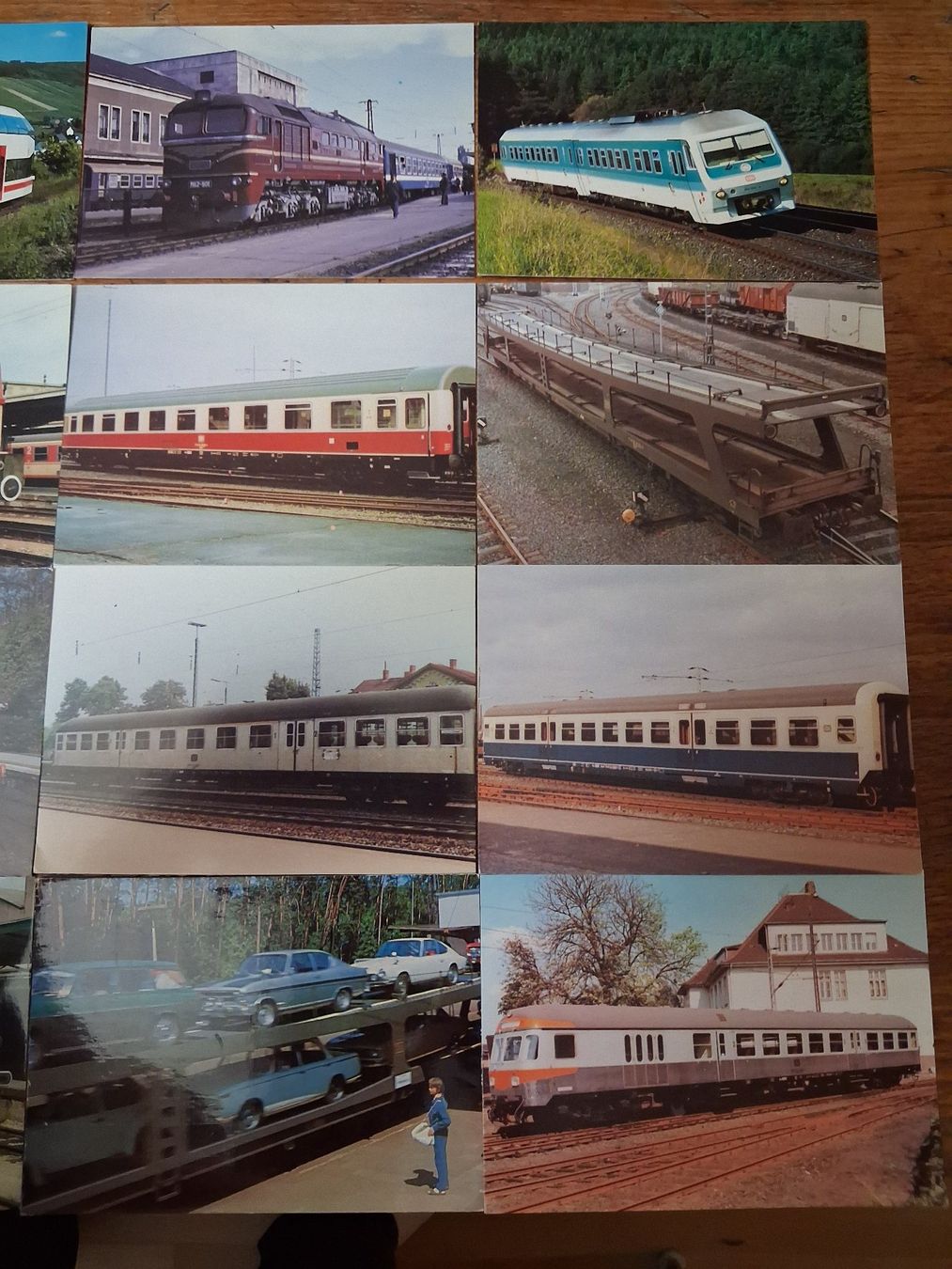 Cartoline postali: 12 Postkarten Züge Deutsche Bahn – Usato da Zürich venduto da rald 2