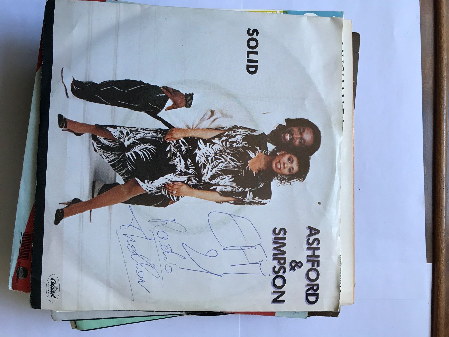 Schallplatten: single, ashford & simpson, „solid“ – Gebraucht aus liestal von makai05 1