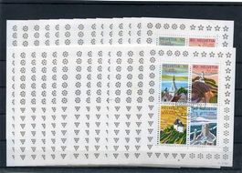 1987 Tourismusblock 28 Stück mit ET-O
