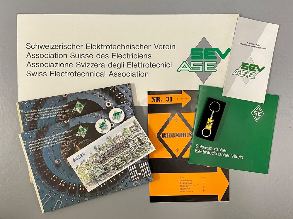 Zeitzeugen des Schweizerischer Elektrotechnischer Verein SEV Kaufen