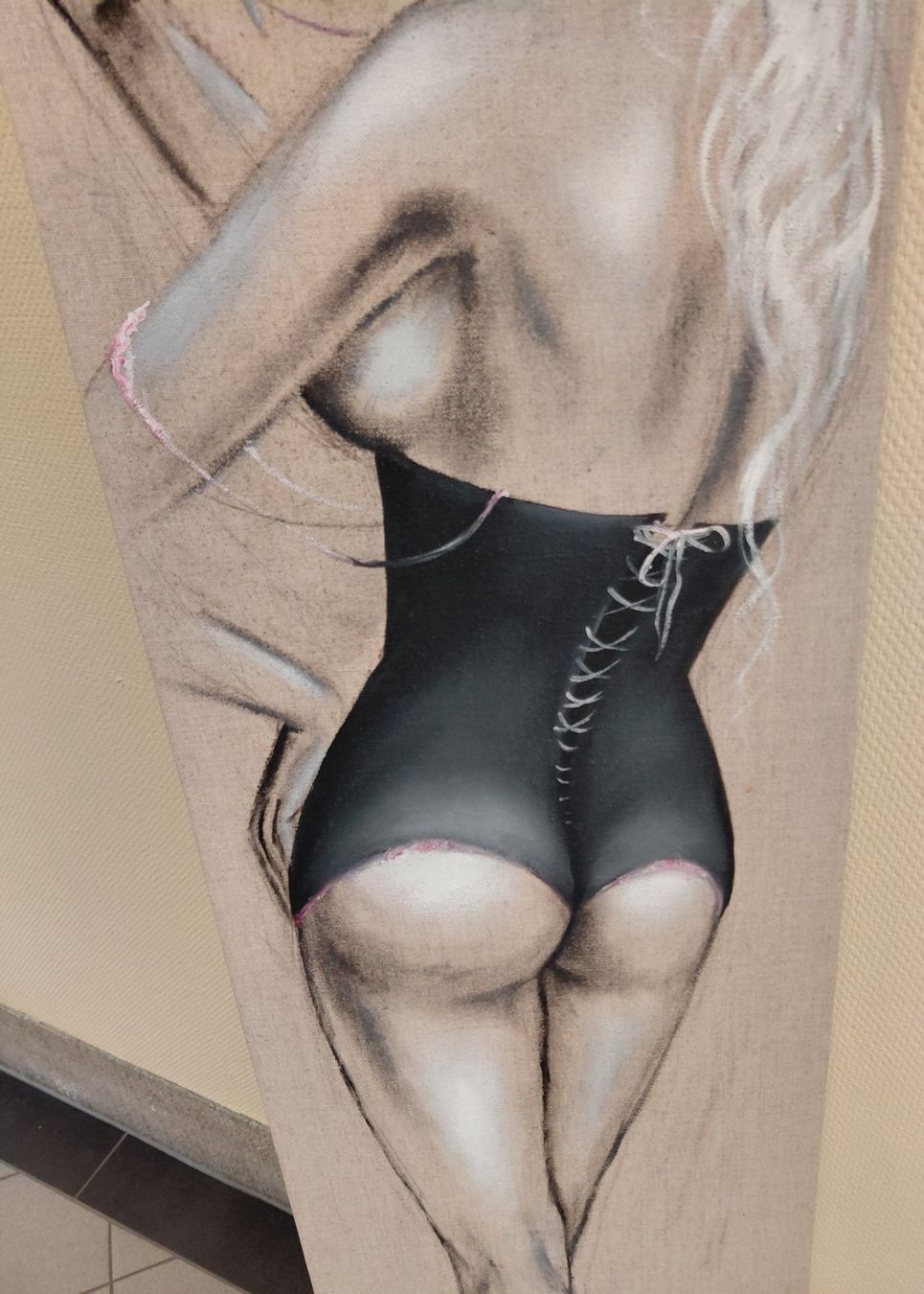 Dipinti: Lady-Oelbild auf Leinen.... – Usato da Zürich venduto da Rosys 1