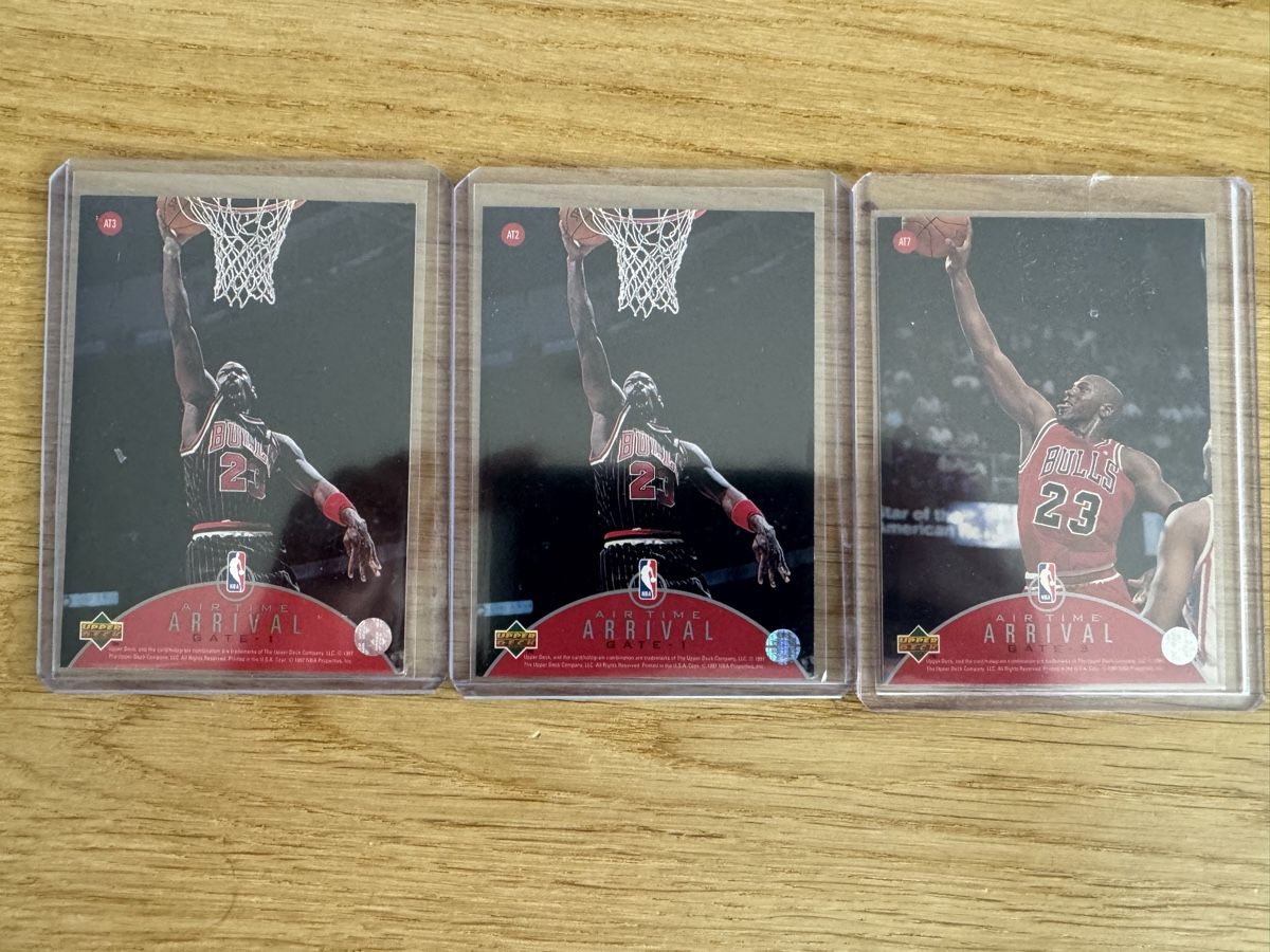 Jordan Cartes à collectionner: Michael Jordan Upper Deck Air Time 3 Cards – D'occasion à Founex par egz_58qz 4