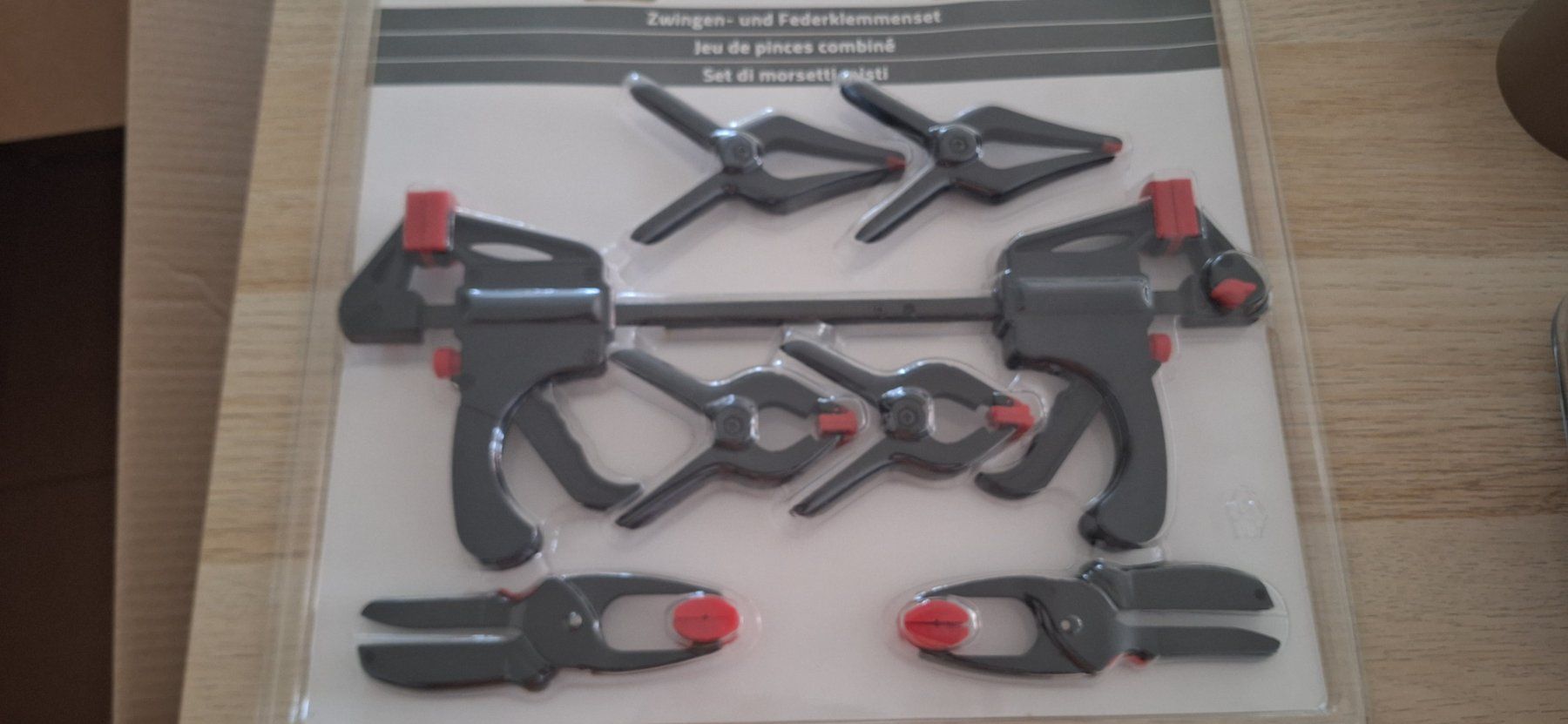 Tutti gli attrezzi: Zwingen Set – Nuovo e nell'imballaggio originale da Birr venduto da Marceli2019