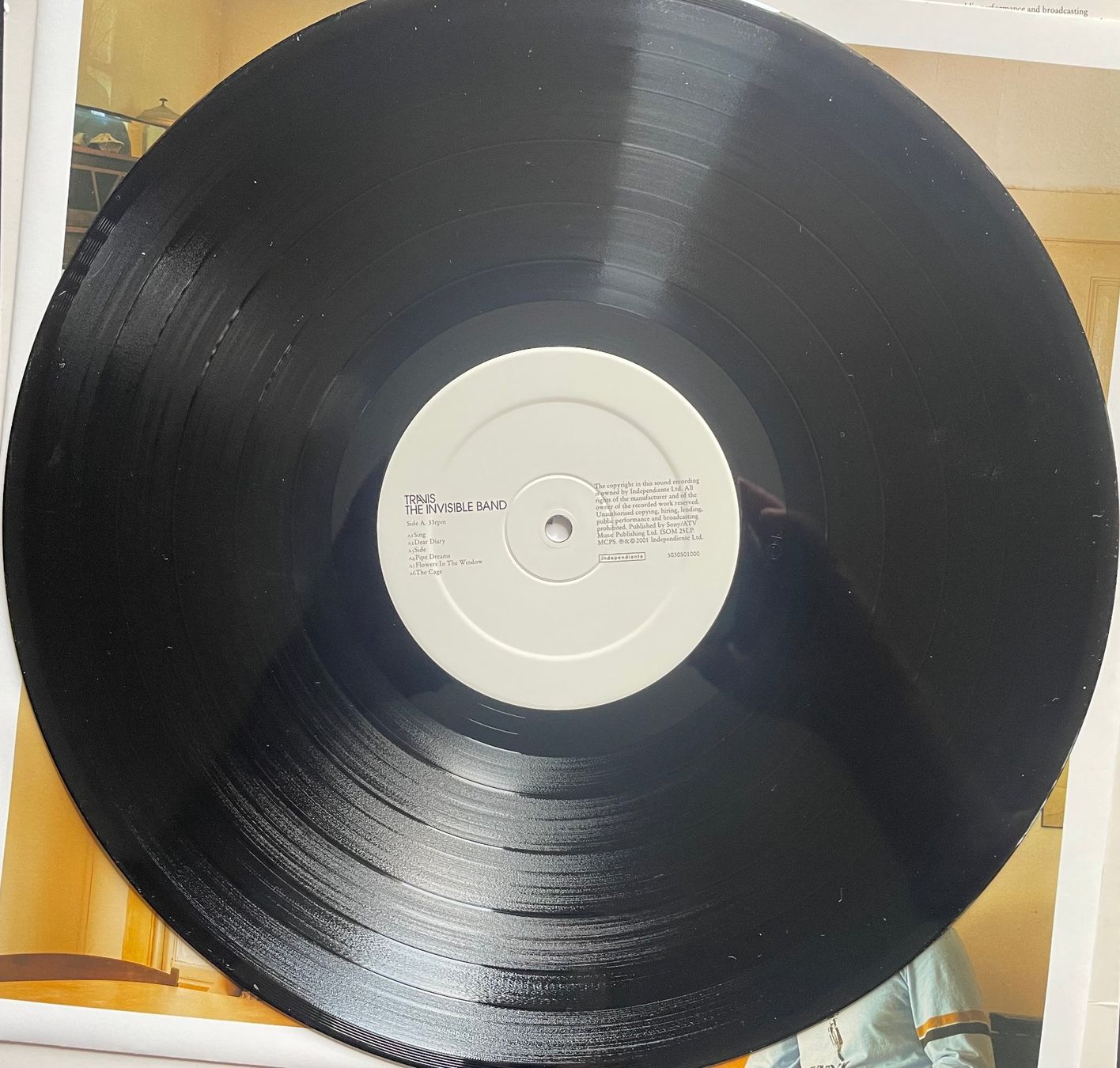 Dischi in vinile: Travis, The Invisible Band,  UK, Original!! – Usato da Kleinlützel venduto da Vinylspezi 4
